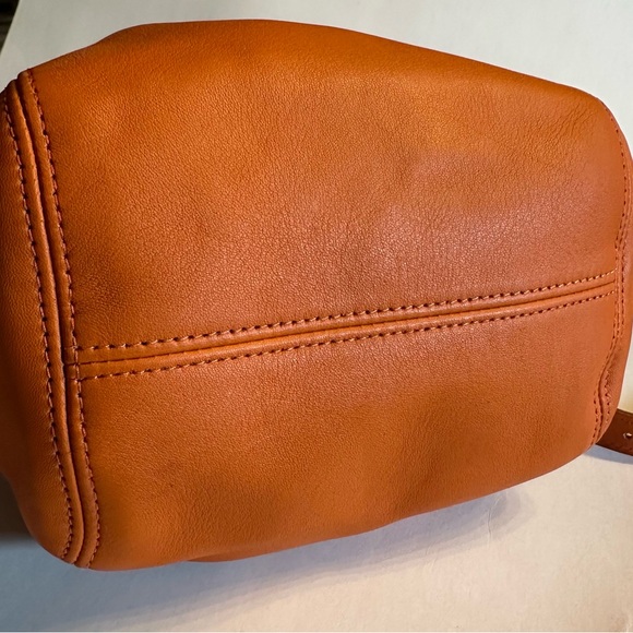 Vintage Coach tangerine Leather Soho Buckle Bag 4156 - Picture 6 of 7